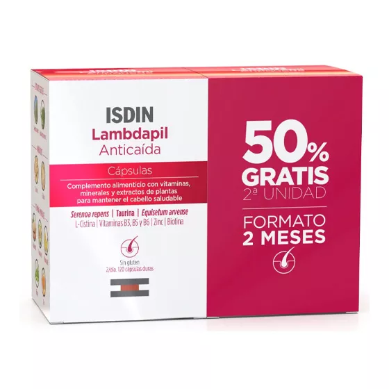 Isdin Lambdapil Antiqueda Caps X60 Duo