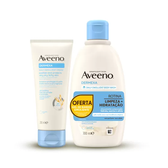 Aveeno Dermex Cr Emol200+Of Gel Banh300